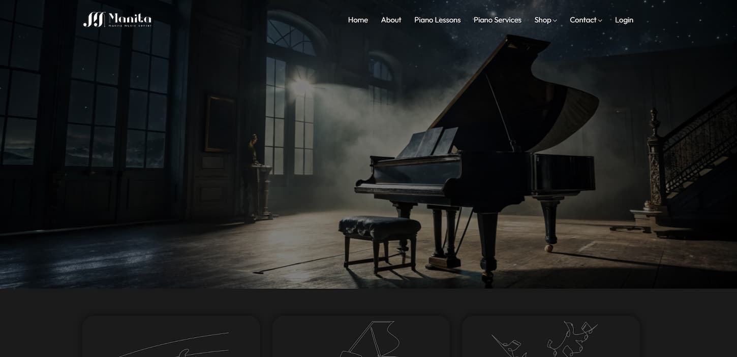 home page